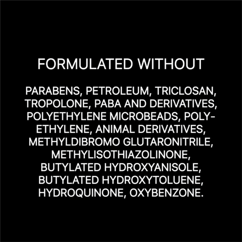 FORMULATED WITHOUT FORMULATED WITHOUT